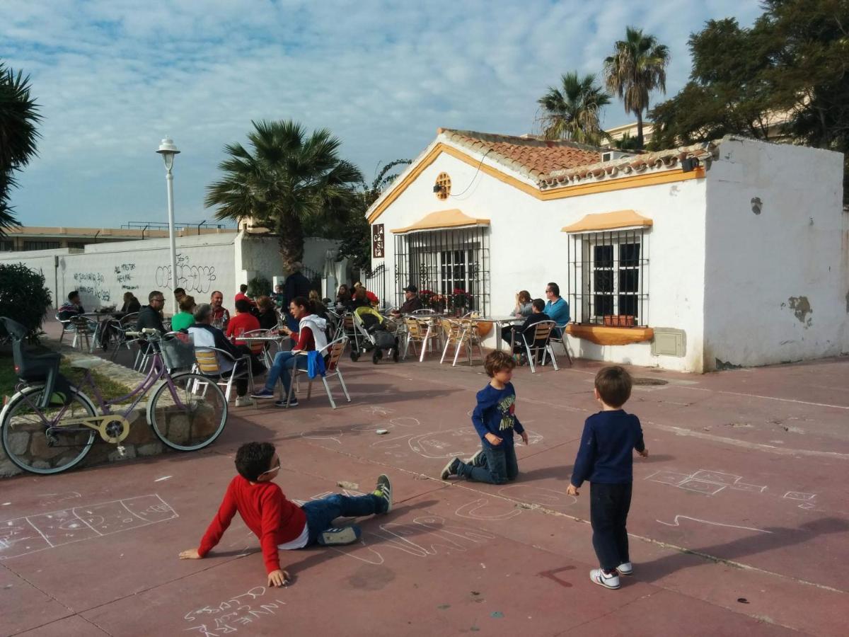 Malaga Beach House, 2 City Bikes, 2 Children'S Bikes, Wifi, Big Terrace, Bbq, Family, Childfriendly 외부 사진